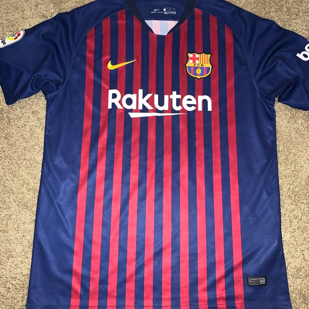 Barcelona soccer jersey